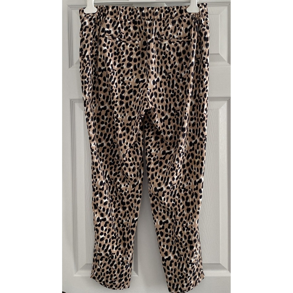 Banana Republic Animal Print Hayden Pant Size 6 Spring  Weight - Picture 3 of 4
